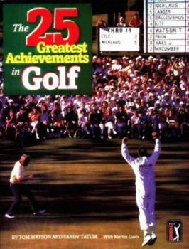 Hardcover Twenty-Five Greatest Achievements in Golf Book