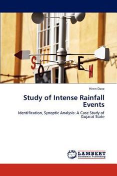 Paperback Study of Intense Rainfall Events Book