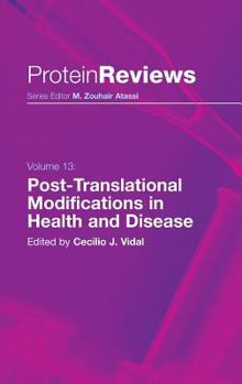 Hardcover Post-Translational Modifications in Health and Disease Book