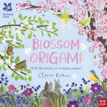 Paperback National Trust: Blossom Origami Book