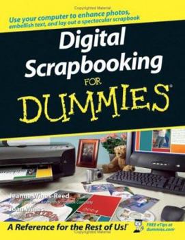 Paperback Digital Scrapbooking for Dummies Book