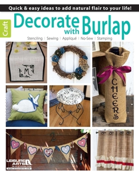 Decorate with Burlap