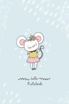 Paperback Notebook Journal: Hello Gratitude Journal Notebook Diary Record for Children Girls Teens With Daily Prompts to Writing and Practicing . Book