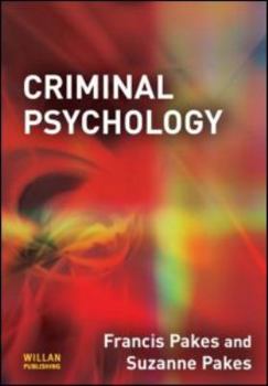 Paperback Criminal Psychology Book