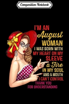 Composition Notebook: Womens I'm A Virgo Girl Lipstick September August Birthday  Journal/Notebook Blank Lined Ruled 6x9 100 Pages