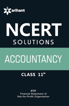 Paperback NCERT Solutions Accountancy Class 11th Book