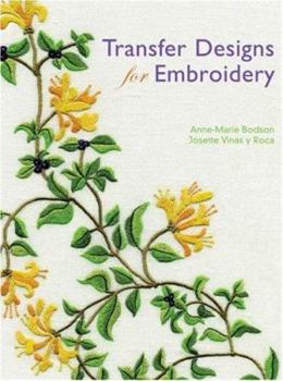 Paperback Transfer Designs for Embroidery Book
