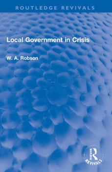 Paperback Local Government in Crisis Book