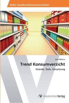 Paperback Trend Konsumverzicht [German] Book