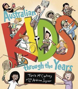 Paperback Australian Kids through the Years Book