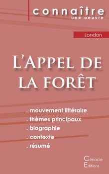 Paperback Fiche de lecture L'Appel de la forêt de Jack London (analyse littéraire de référence et résumé complet) [French] Book