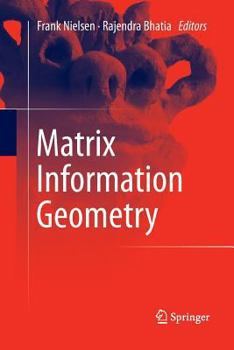 Paperback Matrix Information Geometry Book