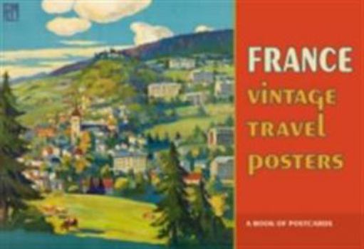 Paperback France: Vintage Travel Posters Book of Postcards Book