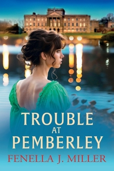 Paperback Trouble at Pemberley [Large Print] Book