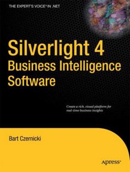 Paperback Silverlight 4 Business Intelligence Software Book