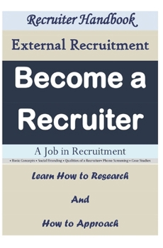 Paperback Become a Recruiter: A Job in Recruitment 2024 Book