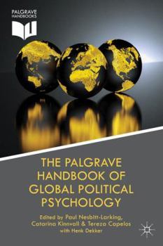 Hardcover The Palgrave Handbook of Global Political Psychology Book