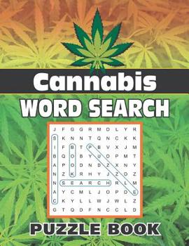 Paperback Cannabis Word Search Book