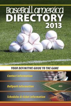 Paperback Baseball America 2013 Directory Book