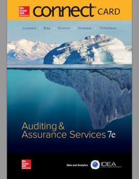 Hardcover Connect Access Card for Auditing & Assurance Services Book