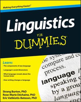 Paperback Linguistics for Dummies Book