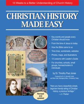 Paperback Christian History Made Easy Book