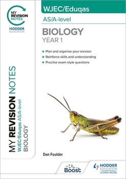 Paperback My Revision Notes: WJEC/Eduqas AS/A-Level Year 1 Biology Book