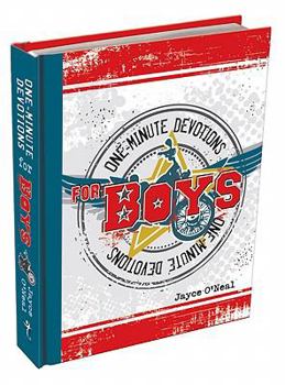 Hardcover One-Minute Devotions for Boys Book