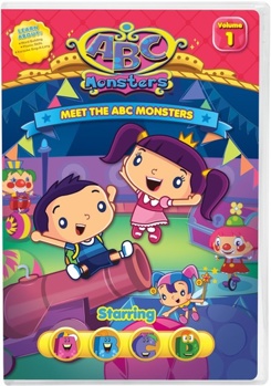 DVD ABC Monsters: Meet the ABC Monsters Book