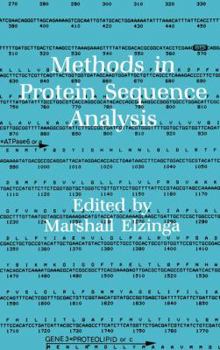 Paperback Methods in Protein Sequence Analysis Book