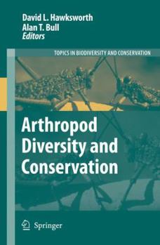 Hardcover Arthropod Diversity and Conservation Book