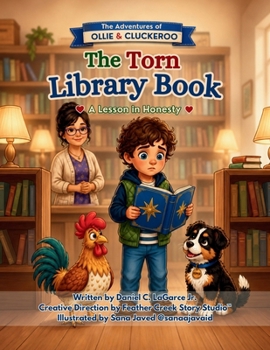 Paperback The Torn Library Book: A Lesson in Honesty Book