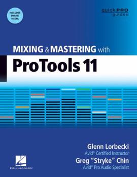Paperback Mixing and Mastering with Pro Tools 11: With on Line Resource [With DVD ROM] Book