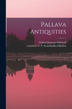 Paperback Pallava Antiquities Book