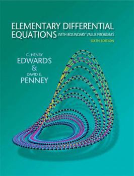 Hardcover Elementary Differential Equations with Boundary Value Problems (6th Edition) Book