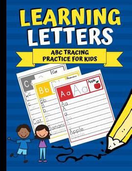 Paperback Learning Letters: ABC Tracing Practice for Kids Book