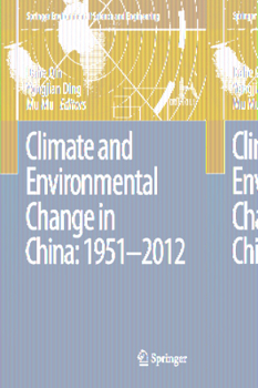 Hardcover Climate and Environmental Change in China: 1951-2012 Book