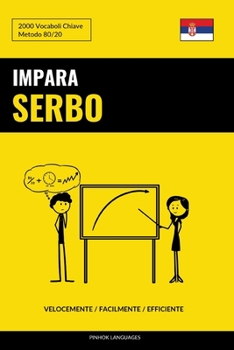 Paperback Impara il Serbo - Velocemente / Facilmente / Efficiente: 2000 Vocaboli Chiave [Italian] Book