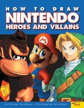 Paperback How to Draw Nintendo Heroes and Villians Book
