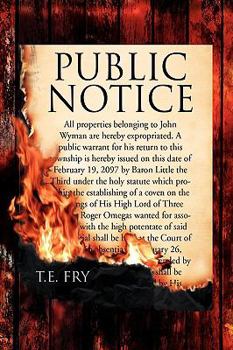 Paperback Public Notice Book