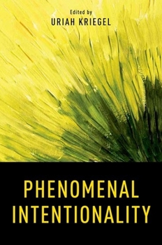 Hardcover Phenomenal Intentionality Phms C Book