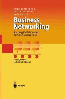 Hardcover Business Networking: Shaping Collaboration Between Enterprises Book