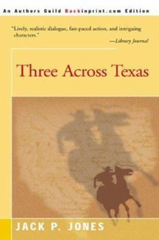 Paperback Three Across Texas Book