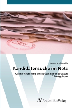 Paperback Kandidatensuche im Netz [German] Book