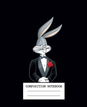 Composition Notebook: Looney Tunes Soft Glossy Cover Wide Ruled Lined Pages Book 7.5 x 9.25 Inches 110 Pages
