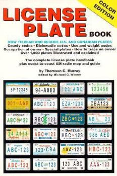 Paperback License Plate Book