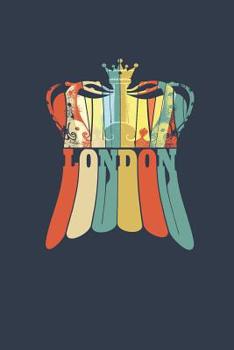 Paperback London Crown Notebook Journal - 6 x 9 inches - 120 Pages - 60 Blanked and Lined sheets: A Perfect wonderful multi-purpose journal for jotting down tho Book