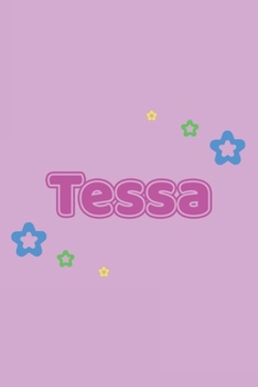 Tessa: Vornamen Notizbuch für Frauen und Mädchen - Notizbuch, Notizheft oder Schreibheft für Schule, Uni, Beruf, Job oder Einschulung mit Blümchen - ... - Format 6x9 ca. DIN A5 (German Edition)