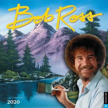 Calendar Bob Ross 2020 Wall Calendar Book