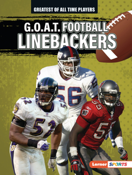 Paperback G.O.A.T. Football Linebackers Book